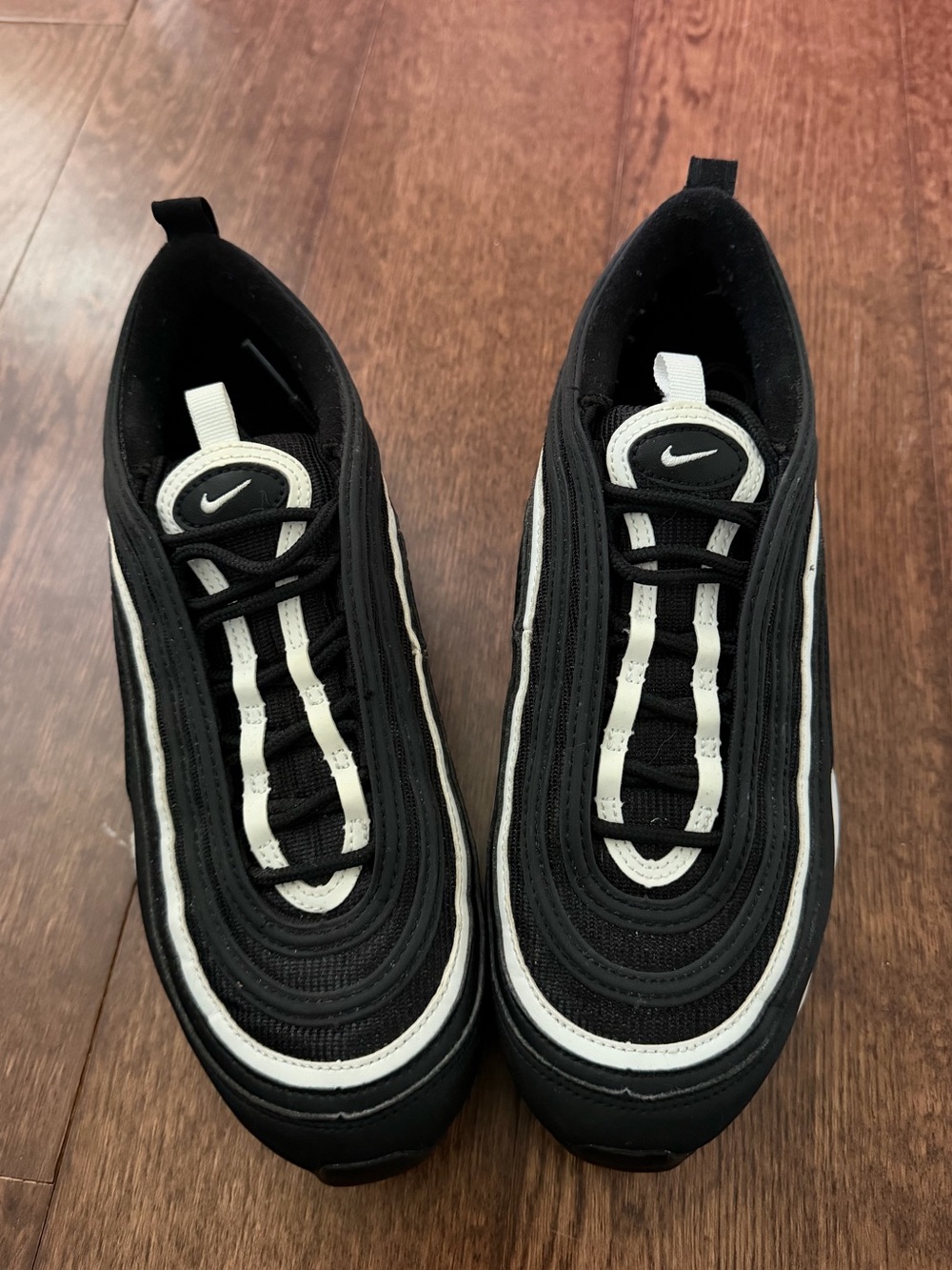 Nike Kids Black and White Sneakers